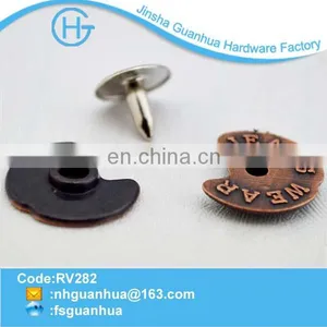 Manufacturing New Fashion Custom Top Cap Rivet thumbnail-1
