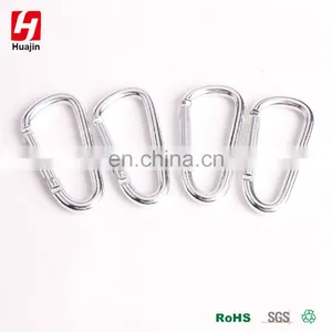 Common D Shape,Gourd Carabiner, Key Chain Clip Hook IN STOCK thumbnail-2