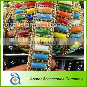 Wholesale Plastic Hot Fix Strass Trimming for Lady Shoe thumbnail-1