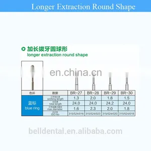 Belldental High Speed Dental Diamond Burs Compatible With Mani Diamond Bur thumbnail-5