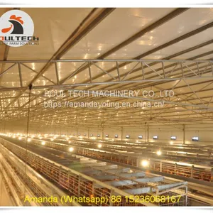 Iran Poultry Farming & Chicken Farming Battery Chicken Cage & Layer Cage & Chicken Coop & Hen Coop & Laying Hen Cage in Chicken House thumbnail-1