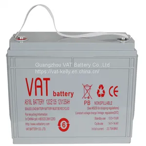 12V135AH Sealed Lead Acid Battery Ups Eps Battery thumbnail-1