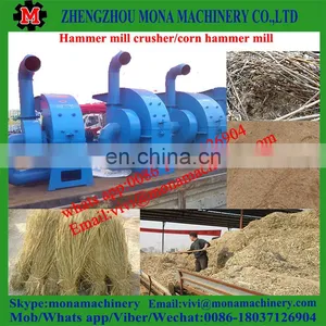 Mini Gasoline and Electric Wood Crusher Rice Stalk Wheat Straw Hammer Mill thumbnail-4