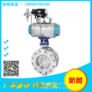 Pneumatic Butterfly Valve Triple Eccentric Metal Hard Seal Butterfly Valve thumbnail-1