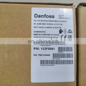 Danfoss Micro Drive 2.2KW FC-051P22KT4E20H3BXCXXXSXXX 132F0061 thumbnail-3