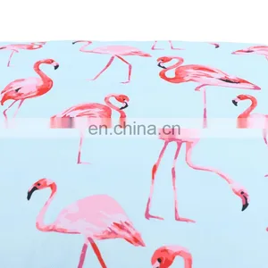 Watercolor Blue Flamingo Home Decor Sofa Car Seat Decorative Cushion Cover Pillow Case thumbnail-6