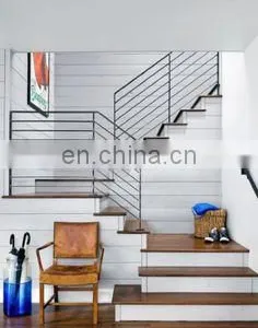 Top Class Aluminium Stainless Steel Stairs Indoor Design Pillars Post With Black Golden Colour thumbnail-5