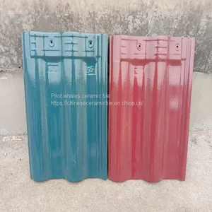Japanese Ceramic Roof Tiles, Hot Products Japan Buddhist Temple Roof Tile Size thumbnail-2