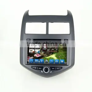 Quad Core Car Dvd Player With Gps,wifi,BT,mirror Link,DVR,SWC for Chevrolet Aveo thumbnail-3