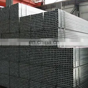 Tianjin Square Hollow Section Hot Dipped Galvanized Steel Tube thumbnail-1