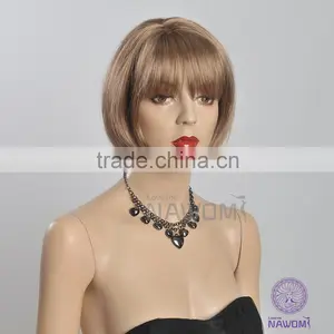 Japan's Hair Woman Short Straight Brown Synthetic Wig 2301 thumbnail-5