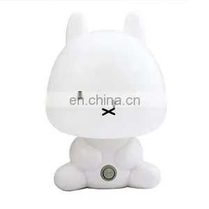 Modern Cute Baby Bedroom Lamps Cartoon Pets Night Light Led Bulbs Gift Bedside Decor for Kids thumbnail-2
