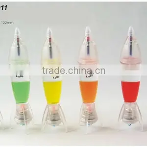Arylic Liquid Pen With Keychain thumbnail-2