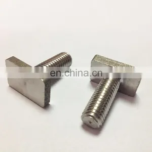 Non Standard Fasteners Hardened Steel Hammer Head T Bolt Square Head T-bolt thumbnail-4