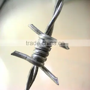 Green PVC Coated Cross Razor Wire thumbnail-1