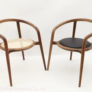 Solid Wood Adirondack Chair Light Oak Table and Chairs Wooden Occasional Chairs Wood Chairs for Home thumbnail-5