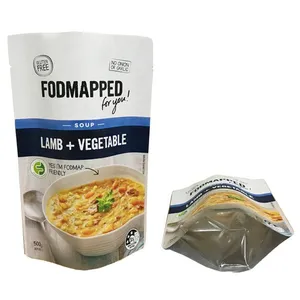 Hot Sale Moisture Proof Reusable Plastic Food Packing Bag For 300g 100% Pure Quinoa Grain thumbnail-5