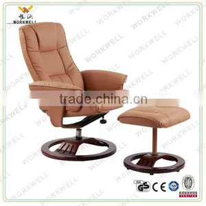 WorkWell Modern Comfortable Leather Lazy Boy Recliner Chair Kw-R31 thumbnail-1