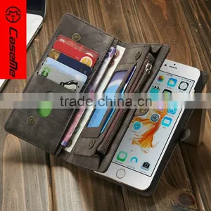 [CASEME] For IPhone 6 PU Leather Wallet Case, For IPhone 6 Wallet Phone Case,Mobile Phone Case Multiple Card Holder Wallet thumbnail-4