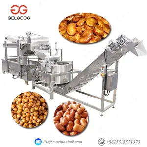 Commercial Cashew Nut Fryer Line Cashew Nut Frying Machine thumbnail-3