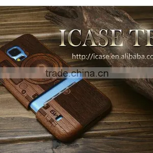 Customized Case, Cell Phone Case for Samsung Galaxy s5 Wood Bamboo Case thumbnail-6