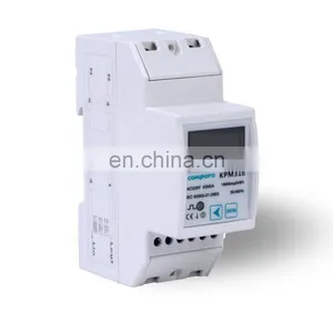 Electric Energy Meter Factory KPM31B10(60) Single Phase Ethernet Din-rail Modbus LCD Smart M-bus Solar dc Energy Meter thumbnail-3