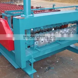 Manual Steel Sheet Corrugated Any Width Available Tile Forming Machine thumbnail-1
