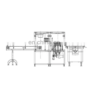 CE Certification Fully Automatic Syringe Anesthesia Filling Machine Prefilled Syringe Fill Machine thumbnail-4