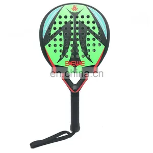 Wholesale Customized Soft 17 Degree EVA 12k Carbon Paddle Tennis Racket thumbnail-4