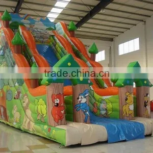 2015 PVC Trapualin Lake Inflatable Dry Slide ,inflatable Water Slides for Summer Season thumbnail-6