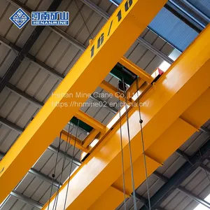 Electric Hoist Double Girder Electric Overhead Traveling Crane for Sale thumbnail-1