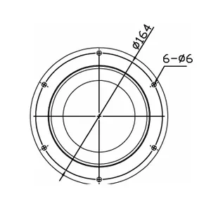 1/2” Pericentric 360° Degree Outer View Top + Side Inspection Same Time Outwall Surface Multi-angle Imaging FA Lenses Automation Round View Industrial Inspection Camera Lens thumbnail-4