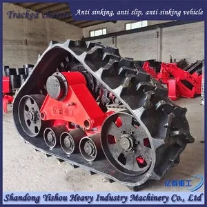 Corn Harvester Modified With Half Track Anti-skid and Anti Sinking thumbnail-5