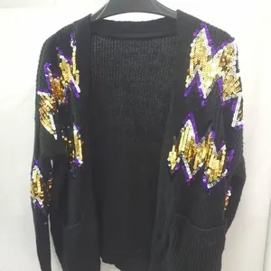 Women's Beading Cardigan thumbnail-1