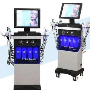 Hydra Diamond Peeling Oxygen Spray Machine for Skin Care Microdermabrasion Water Het Cleaning Oxygen Facial Machine thumbnail-2