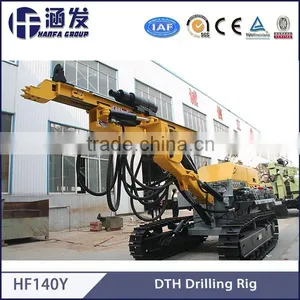 2016 Most Popular Type!HF140Y Durable Crawler Type DTH Drilling Rig thumbnail-1