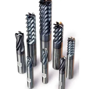 38 Spiral 4 Flutes Flat Tungsten Carbide Endmills for Steel thumbnail-4