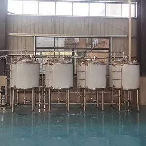 Pasteurization Tank, Industrial Milk, Juice, Beer, Yogurt, Cooling Tank, Factory Sterilization Equipment thumbnail-3