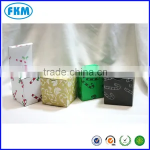 Custom Design Printable Gift Box Hinged Lid Cube Box Quality Choice thumbnail-2