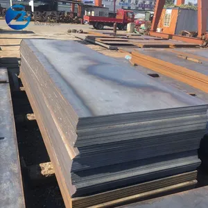 Iron Black Metal Sheet A36 High Strength Hot Rolled Mild Metal Iron Carbon Steel Plate thumbnail-1
