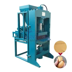 Automatic Hydraulic Walnut Shell Carbon Powder Bamboo Charcoal Powder Forming Machine EPC thumbnail-1