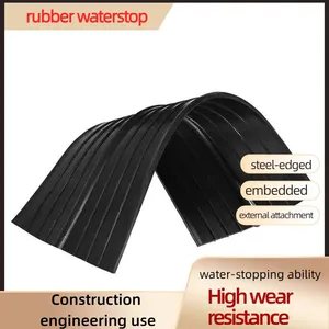 Natural Rubber U-type Removable Waterstop Easy Maintenance For Sewage Tank Joint thumbnail-3