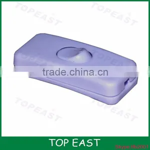 White Color 303 in Line Power Switch Copper Pins Rocker Switches thumbnail-1