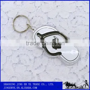 Customized Floating Flip Flop Plastic Key Chain thumbnail-2