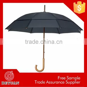 Latest Fashion Dresses Custom Straight Deluxe Wooden Umbrella thumbnail-6