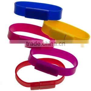 Bulk Cheap and High Quality Bracelet Usb Wristband Usb Flash Memory Stick thumbnail-4
