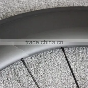 Tubular Road Carbon Wheelset OEM Full Tubular Carbon Road Bike Wheelset 86mm Width thumbnail-2