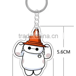 Baymax Keychain 2015 White Newest Arrival Keychain 6CM thumbnail-2