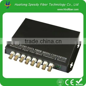 Manufacturer 8 ch Video Over Fiber Optical Converter for Security System thumbnail-3