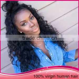 New Arrival Pure Brazilian Bouncy Curl Human Hair Weaving Cheap Virgin Brazilian Hair Virgin Human Hair Quality Choice thumbnail-1